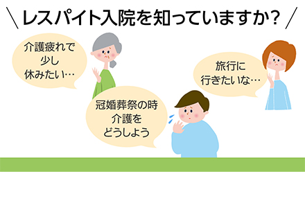 レスパイト入院を知っていますか?